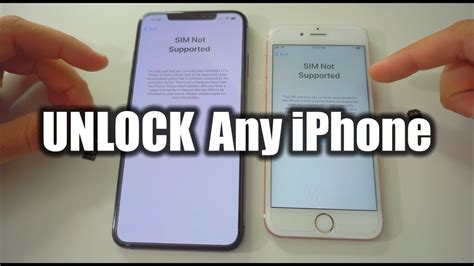 How to unlock your iPhone for use with a different carrier.